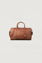Asli Leather Duffle Bag – Genuine Cowhide Travel & Gym Bag