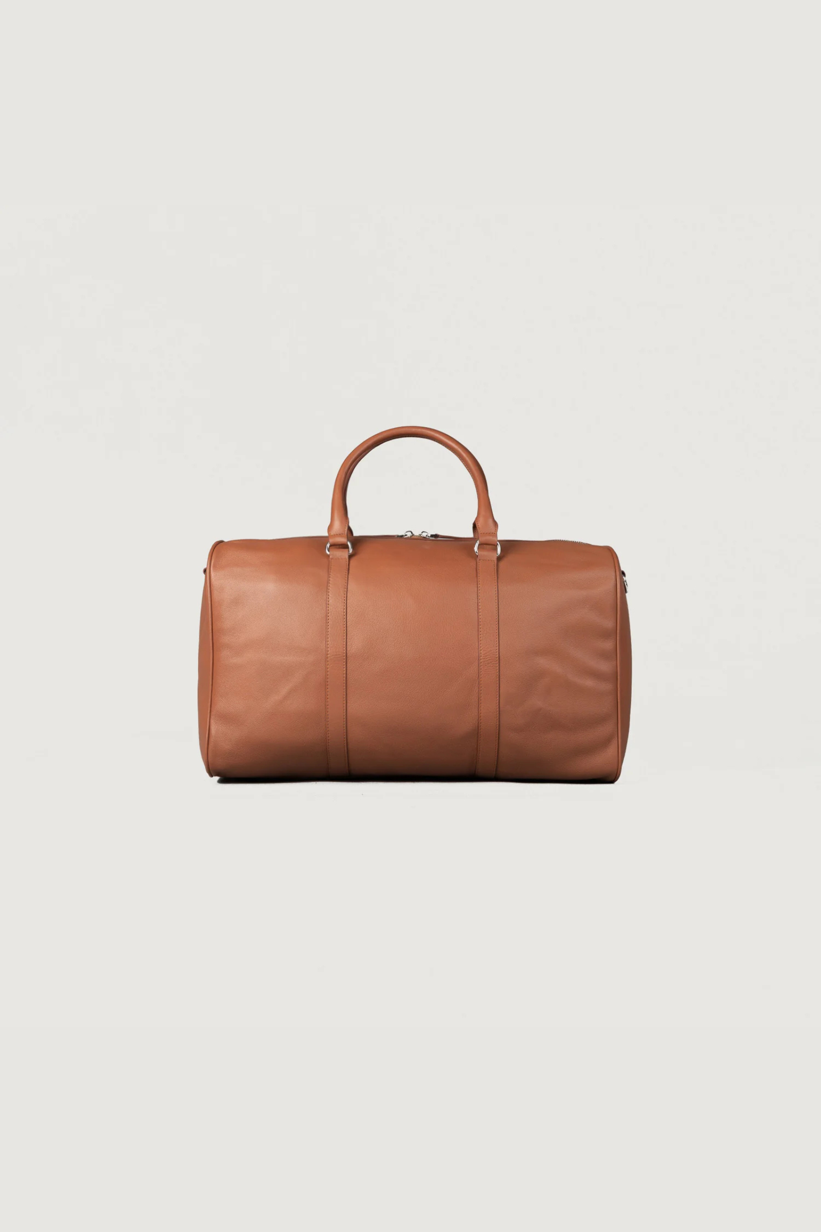 Asli Leather Duffle Bag – Genuine Cowhide Travel & Gym Bag