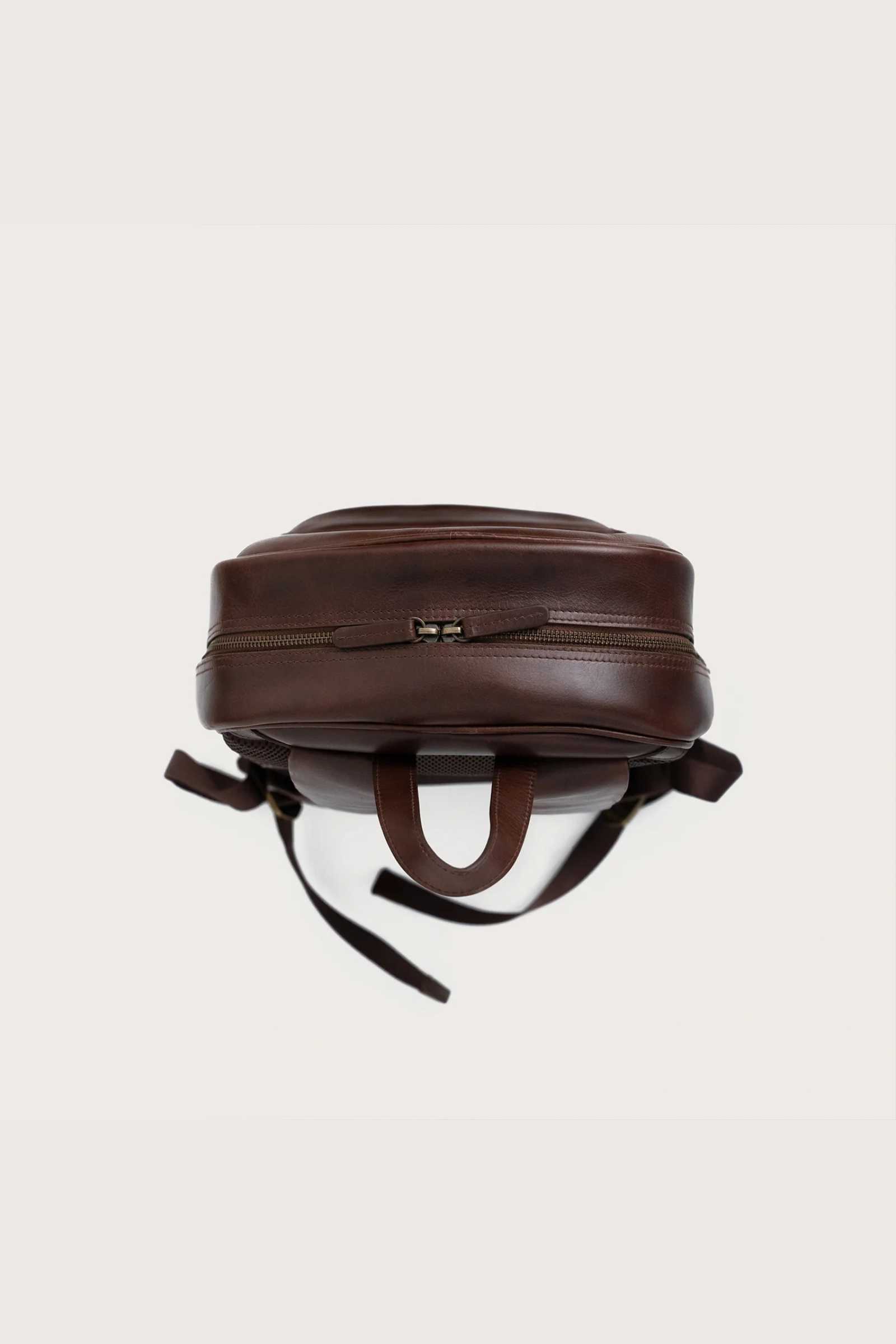 Genuine Crazy Horse Leather Laptop Backpack