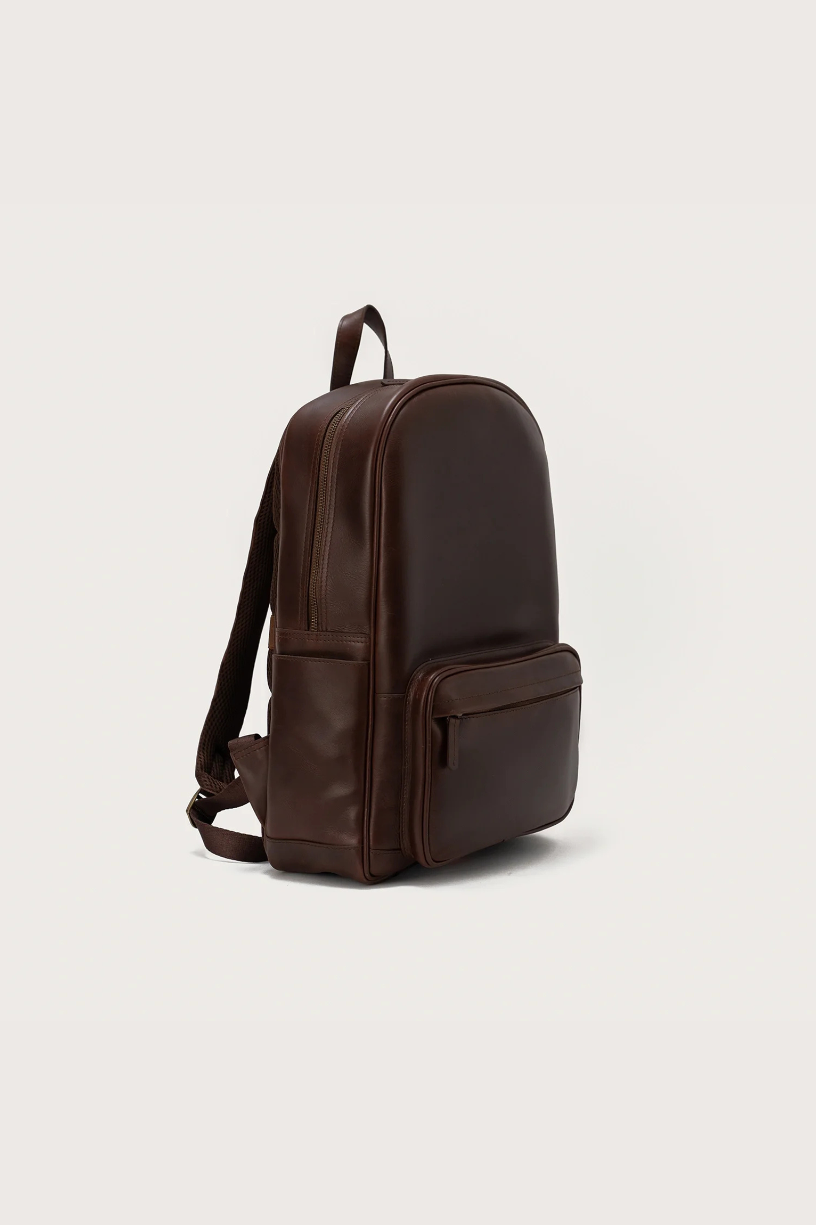Genuine Crazy Horse Leather Laptop Backpack